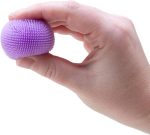 Schylling Teenie NeeDoh 3-Pack Mini Sensory Fuzz Balls with Velvet Texture and Soft Squish. Ages 3 and Up
