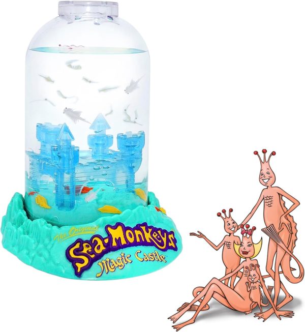 Sea-Monkeys? Magic Castle - World's Only Instant Pets? - Ages 6+ (Pack of 1)