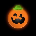 Schylling NeeDoh Jack Glow Lantern - Halloween Squeeze Toy - Assorted Designs - Ages 3 to Adult (Pack of 1)