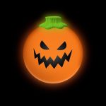 Schylling NeeDoh Jack Glow Lantern - Halloween Squeeze Toy - Assorted Designs - Ages 3 to Adult (Pack of 1)