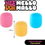 Schylling NeeDoh Mello Mallo - Sensory Toy with a Satisfying Dough Filling - Changes Color in the Sun - Color May Vary (1 Per Pack)