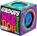 Schylling NeeDoh Shroom - The Groovy Glob! - Assorted Colors 2.7 x 2.7