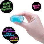 Schylling NeeDoh Nice Ice Baby 4 Pack - Sensory Squeeze Toy - 1.5 Cube - Colors May Vary